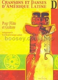Chansons et danses d'Amérique latine Vol.D - flute & guitar