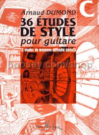 36 Etudes de styles Vol.C - guitar