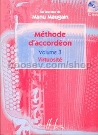 Methode d'accordeon Vol.3 - accordion (+ CD)