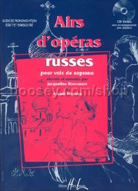 Airs d'opéras russes - soprano & piano (+ CD)
