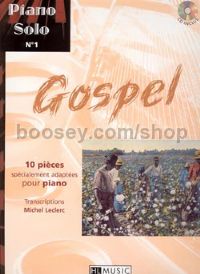 Piano solo No. 1 : Gospel - piano (+ CD)