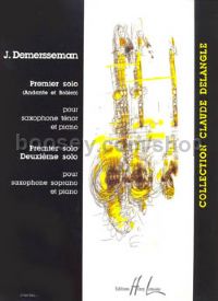 3 Solos - Bb saxophone & piano