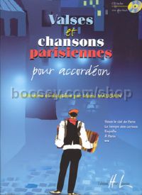 Valses et chansons parisiennes - accordion (+ CD)