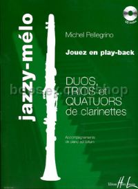 Jazzy-melo - 2-4 clarinets (+ CD)