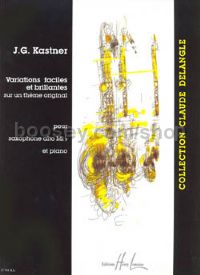 Variations faciles et brillantes - alto saxophone & piano