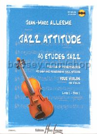 Jazz Attitude Vol.1 - violin (+ CD)