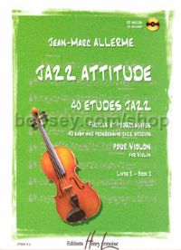 Jazz Attitude Vol.2 - violin (+ CD)
