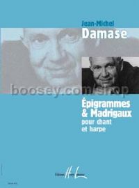 Epigrammes et Madrigaux - voice & harp