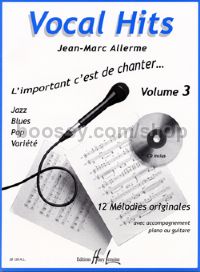 Vocal Hits Vol.3 - voice & piano (+ CD)