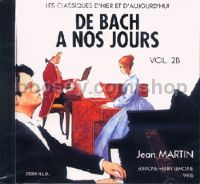 De Bach a nos jours Vol.2B - piano (Audio CD)