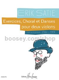 Exercices, Choral et Danses - 2 violins