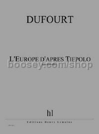 L'Europe d'après Tiepolo - ensemble (score)