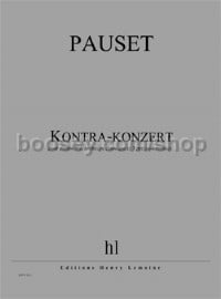 Kontra-konzert - piano, orchestra & 3 percussionists (score)