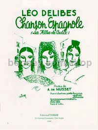 Chanson Espagnole - voice & piano