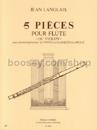 5 Pieces - flute & piano