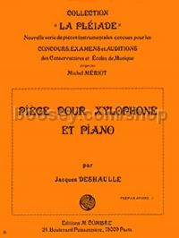 Pièce - xylophone & piano