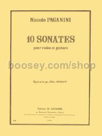 10 Sonates - violin & guitar