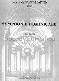 Symphonie Dominicale Op. 39 - organ