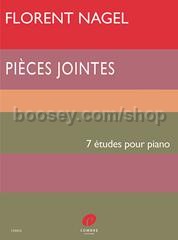 Pièces jointes - 7 études (Piano Solo)