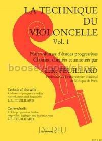 Technique du violoncelle, Vol. 1