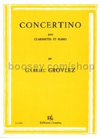 Concertino - clarinet & piano