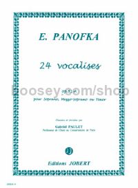 24 Vocalises Vol.1 Op. 81A - high voice & piano