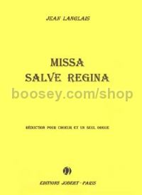 Missa Salve Regina - TTBB & organ (vocal score)