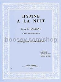 Hymne a la nuit - voice & piano