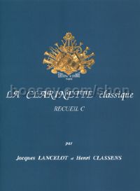 La Clarinette classique Vol.C - clarinet & piano