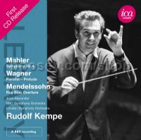 Rudolf Kempe conducts Mahler, Wagner & Mendelssohn (Ica Classics Audio CD)