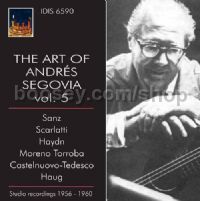 Art Of Segovia 5 (Dynamic Audio CD)