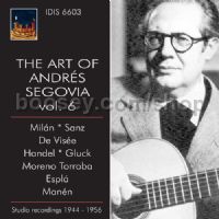 Art Of A.Segovia Vol.6 (Dynamic Audio CD)