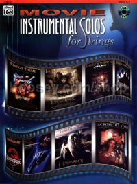 Movie Instrumental Solos Cello Level 2-3 Book/CD
