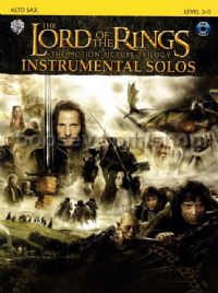 Lord Of The Rings Trilogy Solos Alto Sax (Book & CD) 