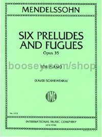 Six Preludes & Fugues (Piano)