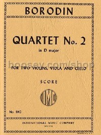 Str.Quartet No.2 D Major