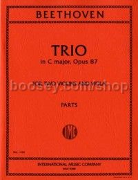 String Trio C Major Op. 87