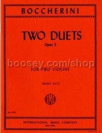 Two Duets Op. 5