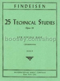 25 Technical Studies Op14 Vol2 (Double Bass)