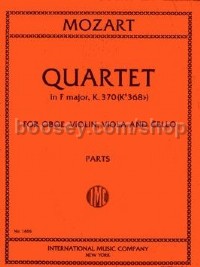 Oboe Quartet F Maj
