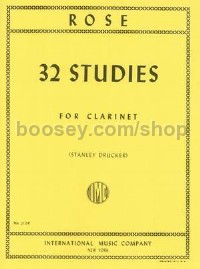 32 Studies (Clarinet)