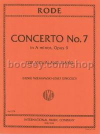 Concerto No. 7 A Minor, Op. 9
