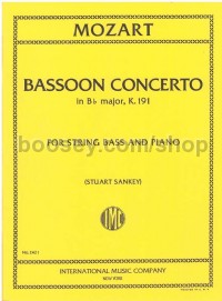 Bassoon Concerto K. 191 - Double Bass & Piano