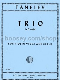 Trio D Major (Violin, Viola & Cello)