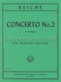 Concerto No. 2 in A for trombone & piano