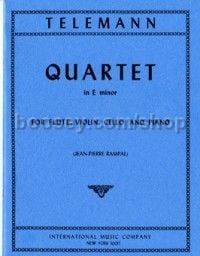 Quartet E Minor