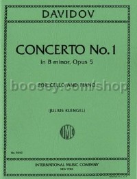 Concerto No.1 B Minor (Cello & Piano)