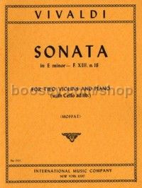 Sonata E Minor RV 67, Op. 1, No. 2