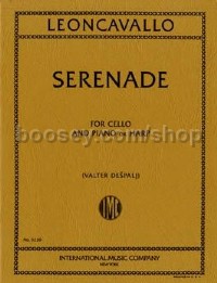Serenade (Cello & Harp/Piano)