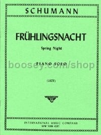 Fruhlingsnacht (Piano)